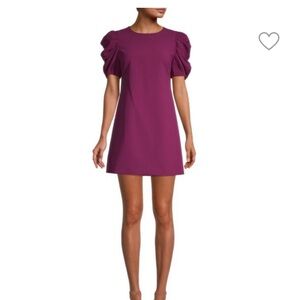 Alice + Olivia Purple Mini Dress